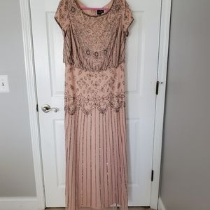 Beautiful beaded mother of the bride dress 14W